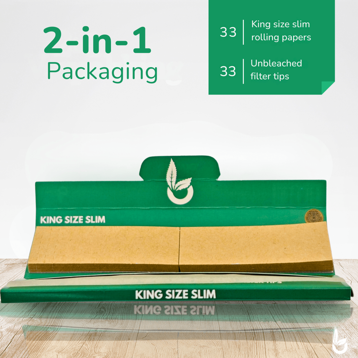 Value box 32 pieces Rolling Paper + Filter Tips - Blowie