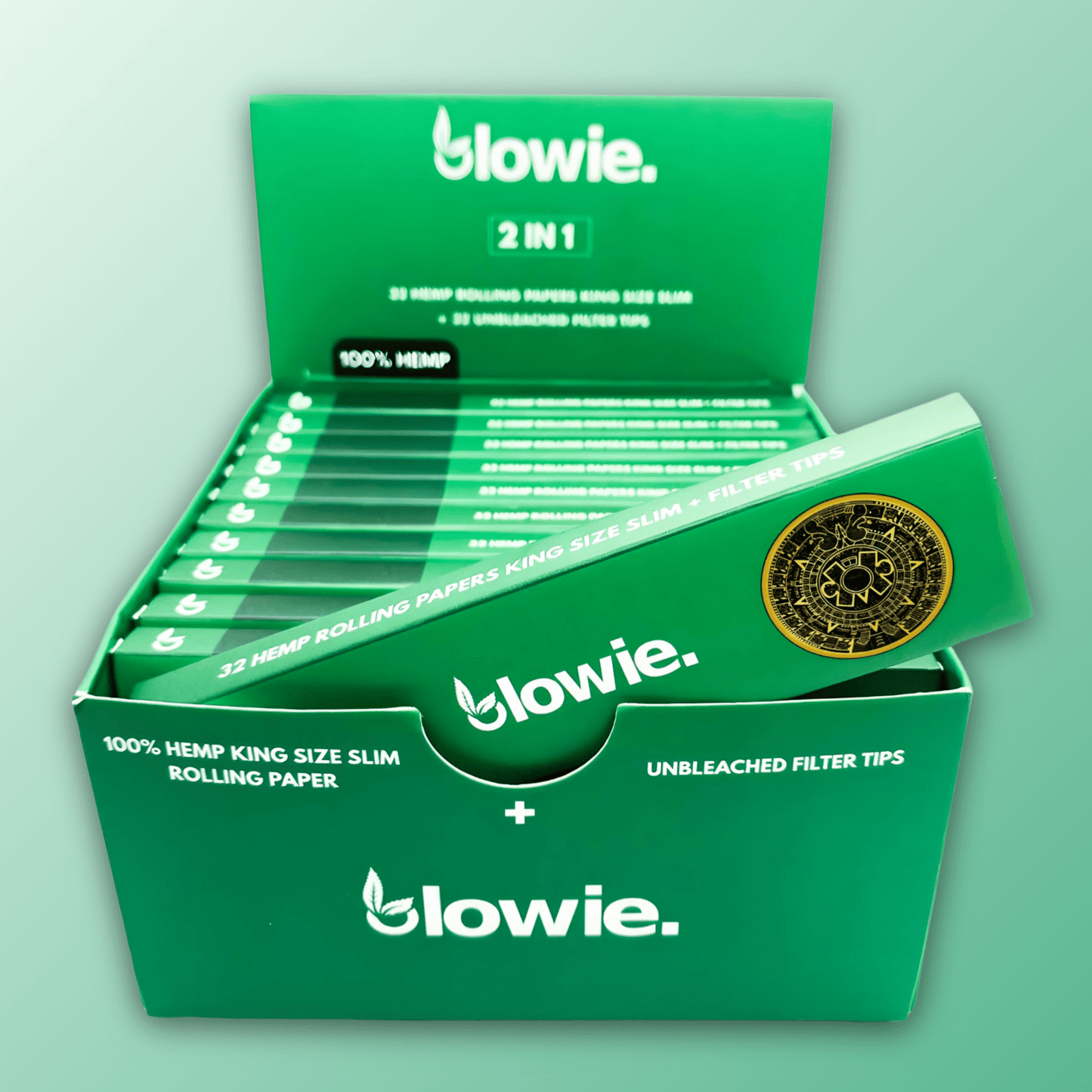 Value box 32 pieces Rolling Paper + Filter Tips - Blowie