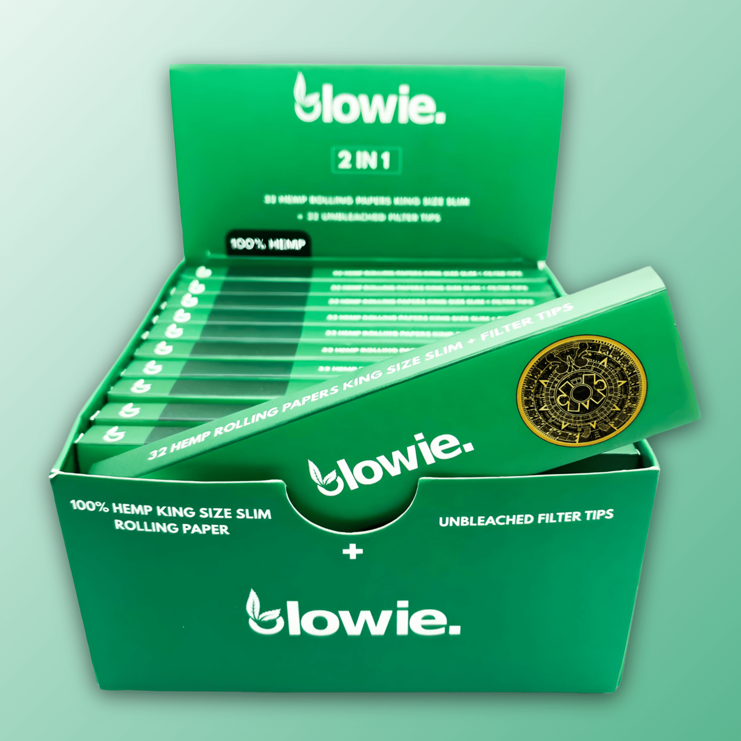 Value box 32 pieces Rolling Paper + Filter Tips - Blowie